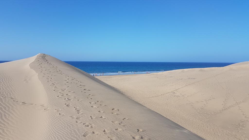Huella Canaria Complejo Las Olas 플라야 델 잉글스 외부 사진