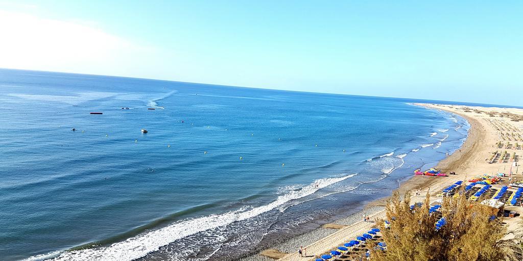Huella Canaria Complejo Las Olas 플라야 델 잉글스 외부 사진